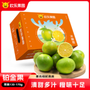 plus会员：欢乐果园云南哀牢山冰糖橙 5kg礼盒装 单果130-170g*4件