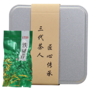 寅伯茶坊23春茶安溪核心源产铁观音清香型兰花香高山乌龙铁观音茶叶礼罐装 23春茶品鉴装 63克 * 1盒