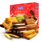 PLUS会员、需抢券：Franzzi 法丽兹 曲奇饼干零食大礼包 950g礼盒