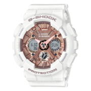 卡西欧（CASIO） G-SHOCK GIRLS GMA-S120运动女表防水手表 GMA-S120MF-7A2PR-200米防水