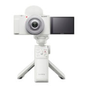 双11预售、plus会员：SONY索尼 ZV-1F Vlog相机 手柄电池存储卡套装 白色