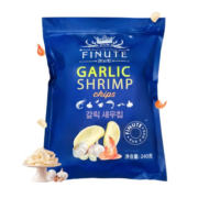 趣莱福（GOOG LIFE FINUTE）韩国进口 蒜味虾片  薯片 膨化食品 休闲零食 240g