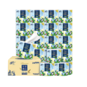 再降价：Breeze 清风 花萃臻品系列 卷纸 4层140克24卷＊3件