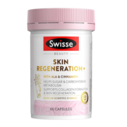 Swisse斯维诗 抗糖丸焕肤胶囊 60粒/瓶含α-硫辛酸 促进葡萄糖代谢 修护糖化皮肤 减少胶原蛋白流失 澳洲进口