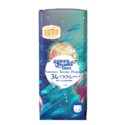 宜婴梦想家全包臀小内裤 XXL34片拉拉裤超薄透气柔软【13.5-16kg】