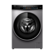 海尔（Haier）滚筒洗衣机全自动 10公斤大容量 全触控晶彩屏 智能投放 564mm超薄平嵌 健康除菌螨 EG100MATE62S
