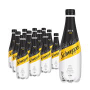 可口可乐（Coca-Cola）怡泉 Schweppes 无糖零卡 苏打水 汽水饮料 400ml*12瓶整箱装