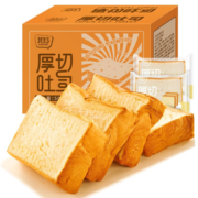 京东百亿补贴：其妙 厚切吐司面包 1000g