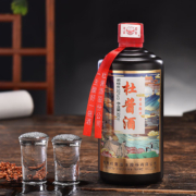 杜酱 53度香柔酱香型白酒500mL*6瓶整箱装 赠3个手提袋