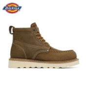 Dickies 帝客 男士马丁靴时尚百搭男靴子英伦风简约工装靴 深卡其 40