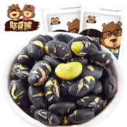 PLUS会员、概率券: 憨豆熊 炒黑豆 250g*2袋