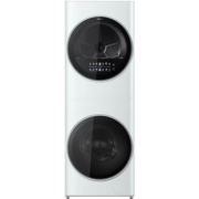 美的（Midea）1.1洗净比清风明月10KG变频滚筒洗衣机全自动热泵烘干机超薄全嵌洗烘套装智能家电 MGH20VE5