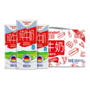 京东百亿补贴：德亚 全脂牛奶 200ml*18盒