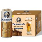 DEYMIRNO 德欧仙纳 啤酒德国工艺500ml*12听大罐啤酒整箱装
