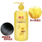 蜂花护发素柔顺营养小麦蚕丝蛋白顺滑补水修护改善干枯毛躁家庭装 1L 2瓶