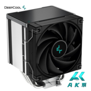 九州风神（DEEPCOOL)冰立方500CPU风冷散热器（厚塔式加宽鳍片组/带降速线/FDB风扇/5热管/240W散热/AK500）