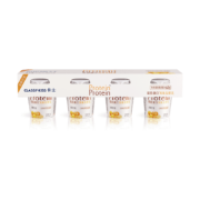 卡士 CLASSY·KISS 双倍蛋白 清醒柠橙128g*4杯