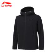 再降价、PLUS会员、有券的上：LI-NING 李宁 连帽运动服 健身系列 加厚保暖