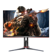 20点开始：AOC 23.8英寸 IPS 广色域 165Hz HDR Mode技术 直男小钢炮 人体工学支架 24G2SP