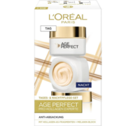 L'OREAL Paris欧莱雅 金致臻颜抗衰老日霜+晚霜套装 新版胶原蛋白升级 凑单到手约￥84.72