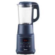 美的（Midea）破壁机 豆浆机 家用小型降噪低音五谷杂粮免过滤多功能料理机 智能榨汁机果汁料理辅食机 PB60P2-A1