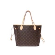 LOUIS VUITTON 中古99新 neverfull 老花棋盘格手提包