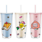 LOCK&LOCK KAKAO联名吸管水杯 550mL