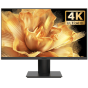 科睿KOORUI 27英寸显示器 4K高清 IPS广视角 100%sRGB广色域 HDR 10bit低蓝光不闪 设计办公液晶电脑显示屏P6