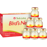 Twin Lotus泰国进口双莲冰糖型即食燕窝45ml*6/盒香甜可口孕妇老人营养滋补品