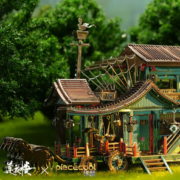 piececool 拼酷 莲花楼联名 莲花楼 3D金属立体拼图