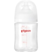 PLUS会员、首购礼金：Pigeon 贝亲 自然实感第3代PRO系列 宝宝玻璃奶瓶 160ml S 1月+