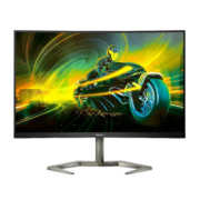 飞利浦 27英寸 2K 165Hz 1ms HDR技术 升降旋转 PS5游戏直播 曲面电竞显示器 电脑显示屏 27M1C5500V