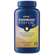 【自营】GNC健安喜铂金三倍深海鱼油omega3软胶囊4倍高吸收欧米茄