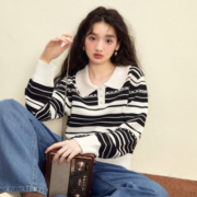 限尺码：LEDIN 乐町 女士针织衫 CWEED1133A7