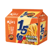 京东百亿补贴：今麦郎大今野1.5倍 香辣牛肉拉面五连包134g*5袋
