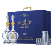 88vip：西凤酒 20年 酒海窖龄 凤香型白酒 52度 500ml*2瓶 礼盒装