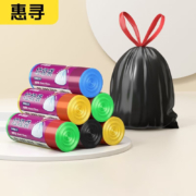 惠寻  家用塑料袋加厚 抽绳1卷