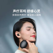 挚听 清华挚听16/24通道耳内式蓝牙助听器声疗耳鸣 套装 标准款黑色