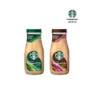 有券的上：Starbucks 星巴克 星冰乐 即饮浓咖啡饮料 星冰乐咖啡味+摩卡味 160ml*10瓶