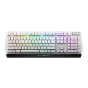 外星人（Alienware）游戏机械键盘机械有线cherry矮红轴单键RGB AW510K白色