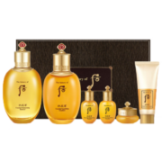 后（The History of Whoo）天气丹拱辰享天率丹水妍津率享雪玉凝水乳霜套装礼盒 中秋节礼物 拱辰享气韵生水乳6件套