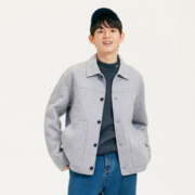 20点：gxg.jeans 男士 绵羊毛呢外套