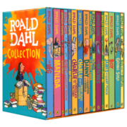 Roald Dahl罗尔德达尔小说（16册）进口原版 了不起的狐狸爸爸 查理和巧克力工厂 儿童幼少儿英语分级阅读绘本 [平装]