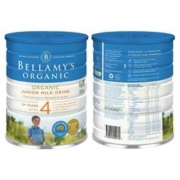 BELLAMY'S 贝拉米 澳洲贝拉米4段3岁以上900g规格*2罐儿童成长四段有机配方