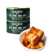 战勤 红烧猪肉罐头227g* 2罐装