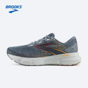 BROOKS 布鲁克斯 秋冬 男鞋新款减震运动鞋缓震柔软跑鞋Glycerin 20甘油 灰色/辣椒油红/桔红 41