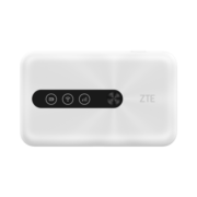 中兴（ZTE）移动随身WiFi 4G插卡无线路由器 车载随行高速上网卡 2000mAh电池 MF932 莹霜白