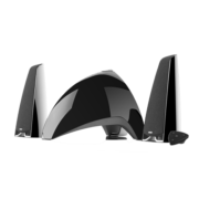 漫步者（EDIFIER） E3360BT 2.1声道电脑音响 蓝牙音箱 桌面游戏音响  黑色