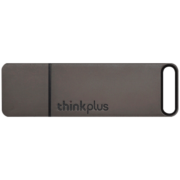 ThinkPad 联想thinkplusUSB3.1高速传输U盘移动闪存优盘金属商务U盘电脑优盘 TU100金属优盘【灰色】 128G