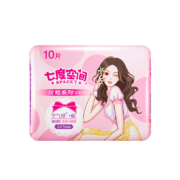 PLUS会员：七度空间 优雅系列 日用卫生巾 245mm*10片 *2件